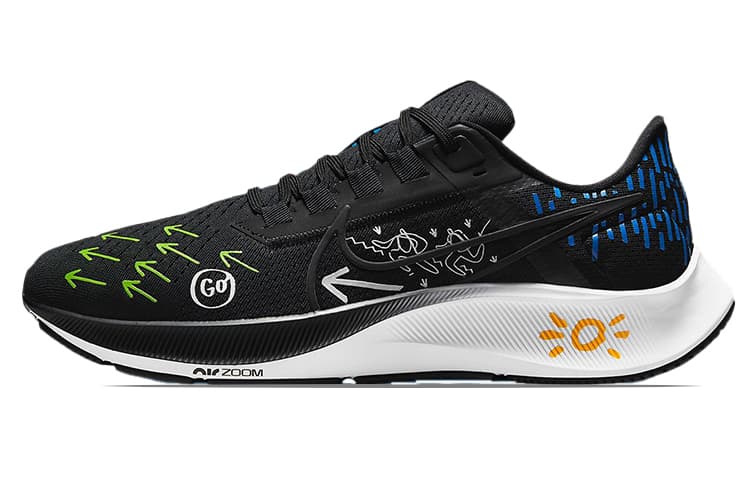 Nike X Joy Yamusangie Air Zoom Pegasus 38 'Running Thoughts Black' 2