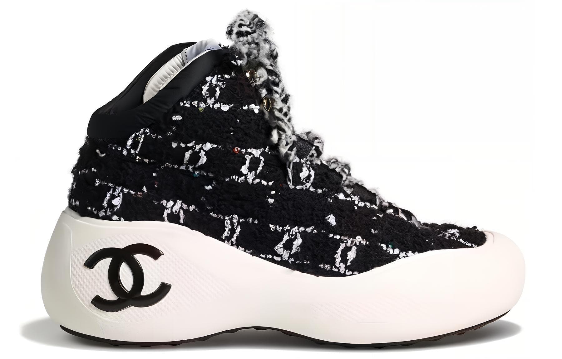 CHANEL 22N Casual Shoes Women's Black 3