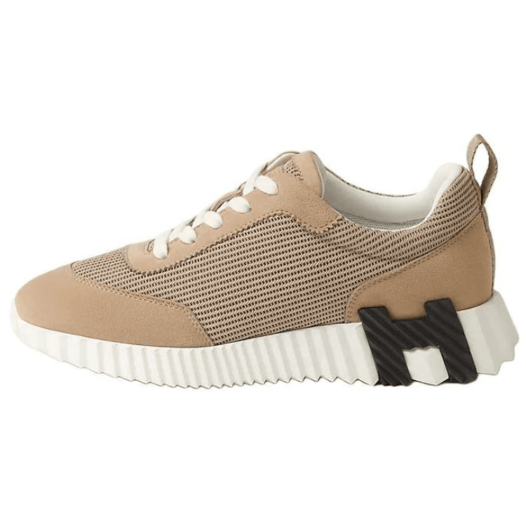HERMES Bouncing Casual Shoes Women's Low-Top Brown