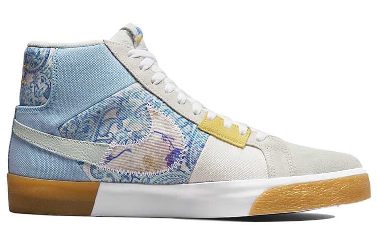 Nike SB Zoom Blazer Mid Premium Paisley Pack - Boarder Blue 4