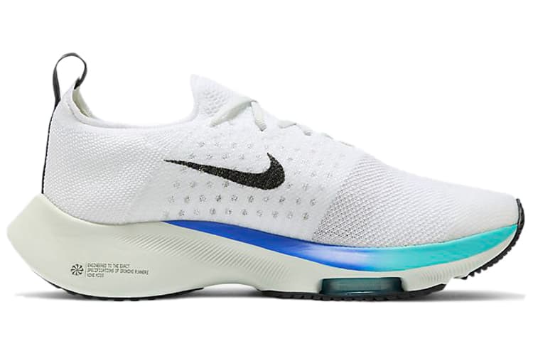 Nike Air Zoom Tempo Next% Flyknit White Hyper Violet Flash Crimson GS 4