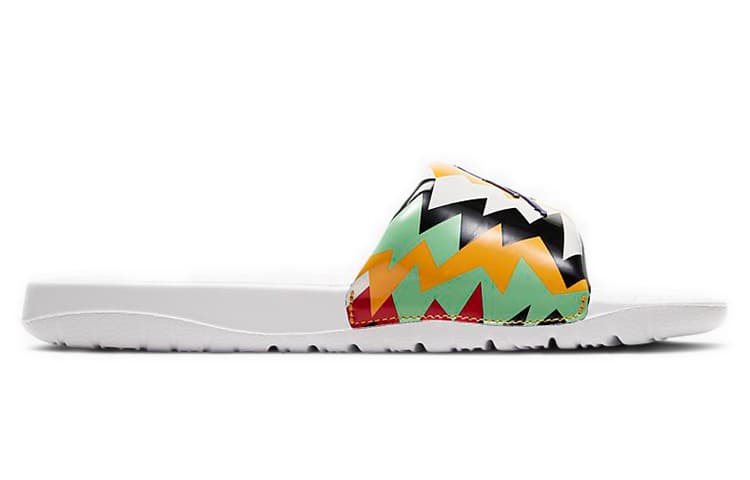JORDAN Break Slide 'White Multi Color' 3