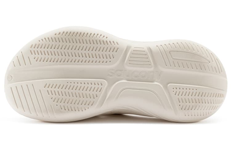 Saucony Cradle Slip Resistant Abrasion Resistant Casual Slippers Unisex Black White 4