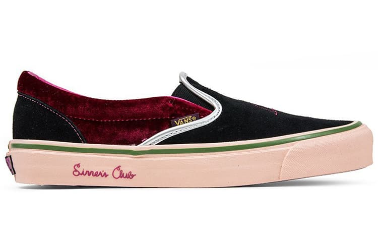 Slip On Feature X Classic Vans 'Sinners Club' 3