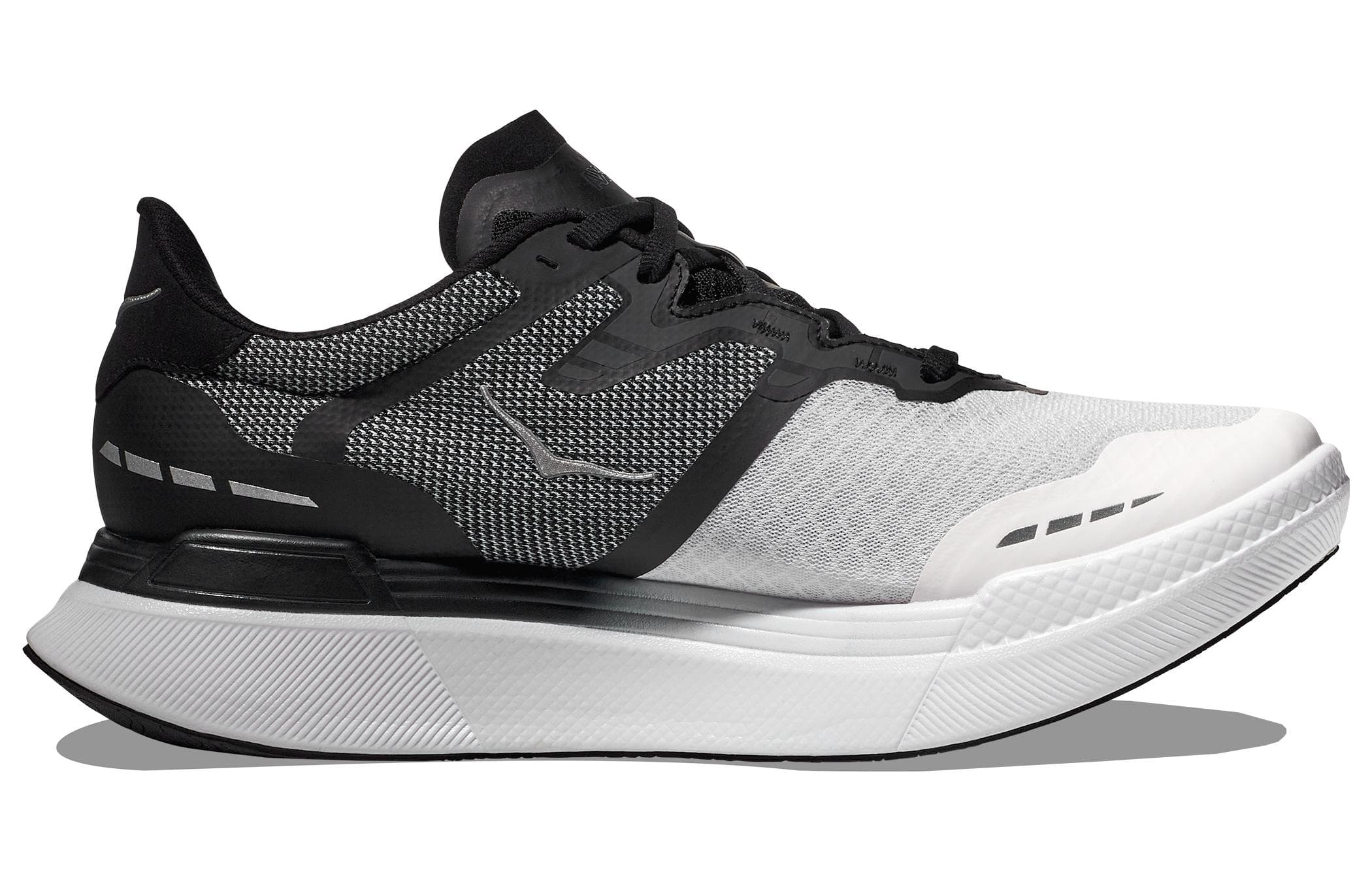 HOKA ONE ONE Transport X Black White 4