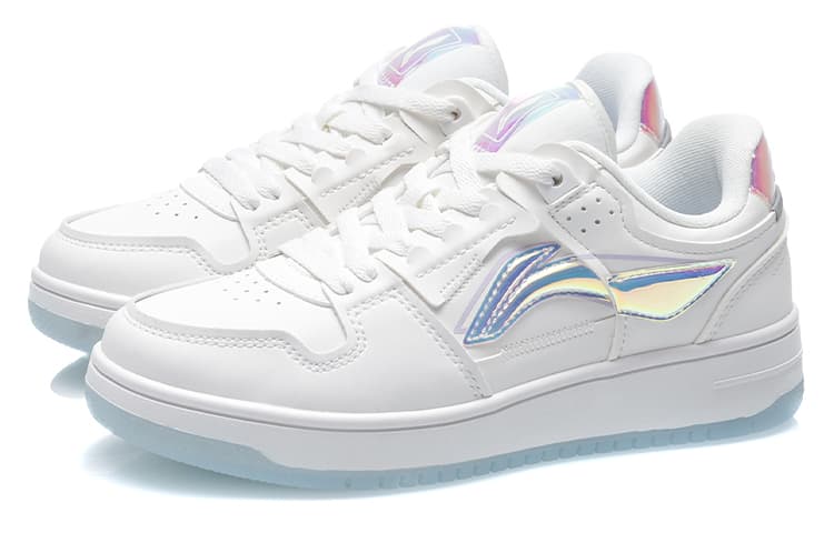 LINING Tian Ji Women's Little White Sneakers - Laser 5