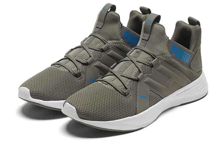 PUMA Contempt Demi Army Green/Blue/White Low Sneakers 6