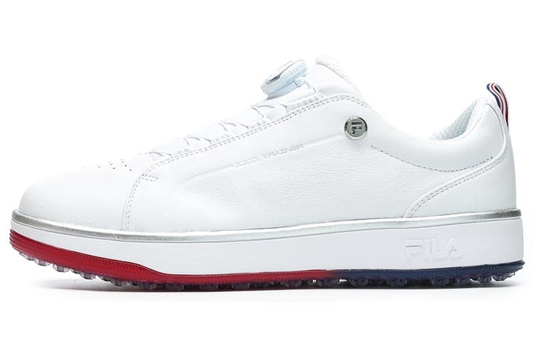 FILA GF 1911 Trainer Anti-Slip And Wear-Resistant Support Low-Top Golf Shoes Men's FILA White 2