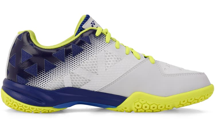 YONEX Badminton Shoes Unisex Low-Top White Blue 4