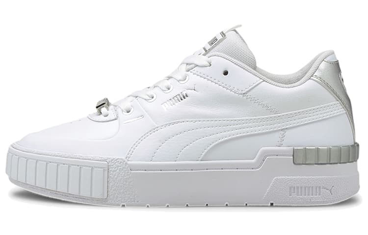 PUMA Cali Sport 'Metallic White' Women's 2