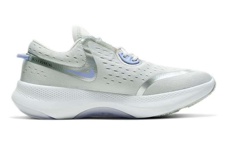 Nike Joyride Dual Run 1 Cushioning Lightweight Cushioning Low-Top Kids' Running Shoes Gray Purple Teenagers 4