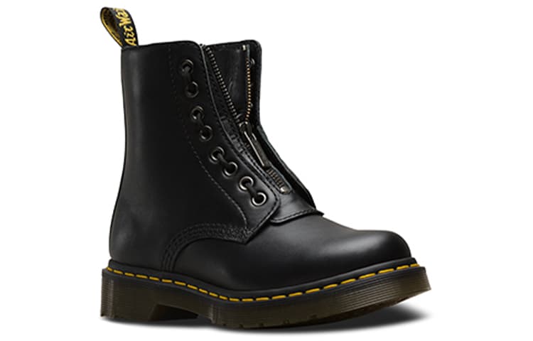 Dr.Martens 1460 Pascal Front Retro High Top Martin Boots Black Women's 3