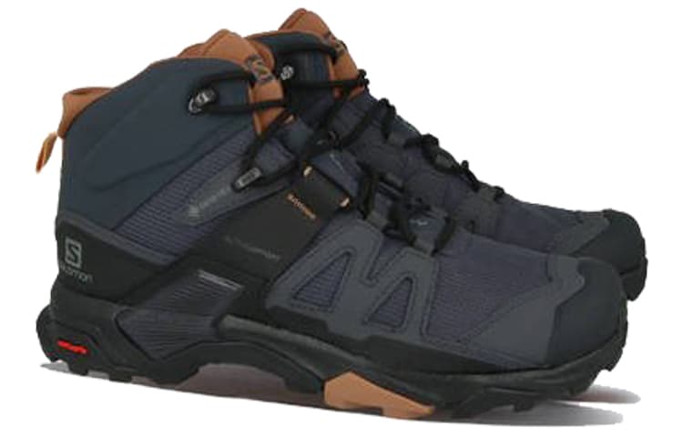 SALOMON Women's X Ultra 4 Mid GORE-TEX 'Ebony Mocha Mousse' 3