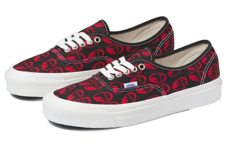 Authentic Mooneyes X Vans 44 Dx 'Anaheim Factory   Black Red' 5