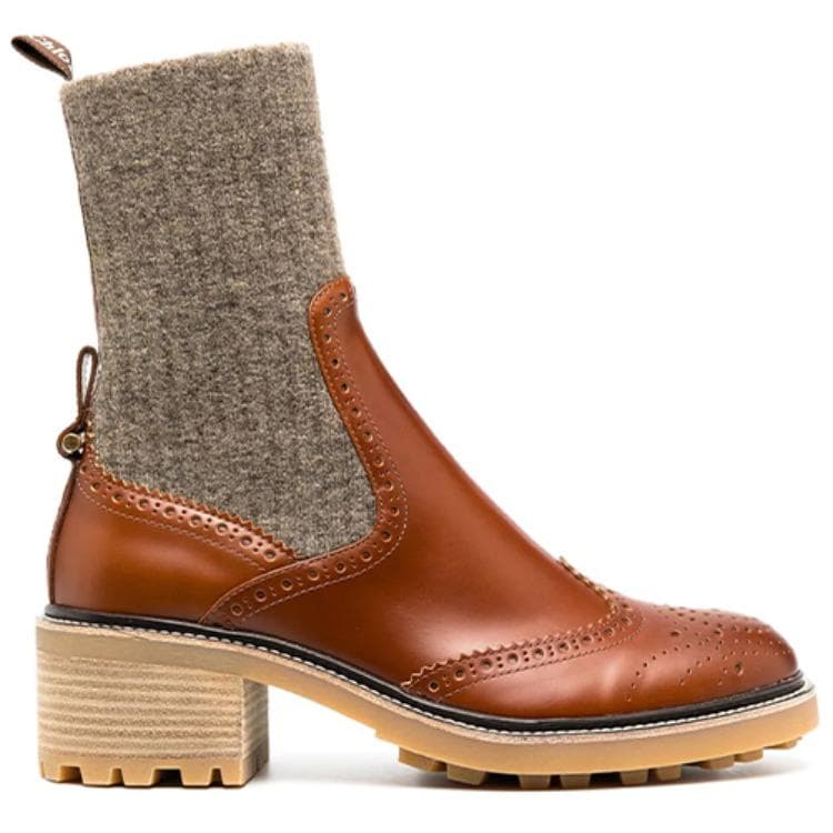 Chloe Short Chelsea Boots Women's 4