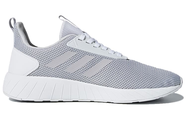 Adidas Neo Questar Wear-Resistant Low-Top Running Shoes Men's Gray White 4