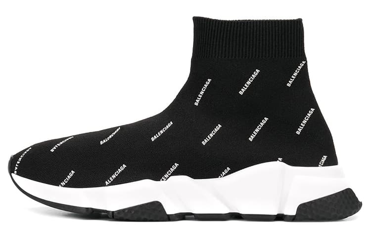 Balenciaga Speed Trainer 'Black White' Women's 2