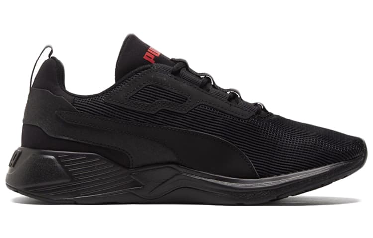 PUMA Disperse Xt Low Top Running Shoes Black/Grey/Red 5
