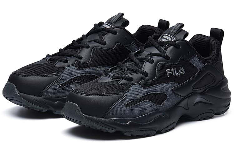 FILA Tracer Daddy Shoes 'Black Gray' 5