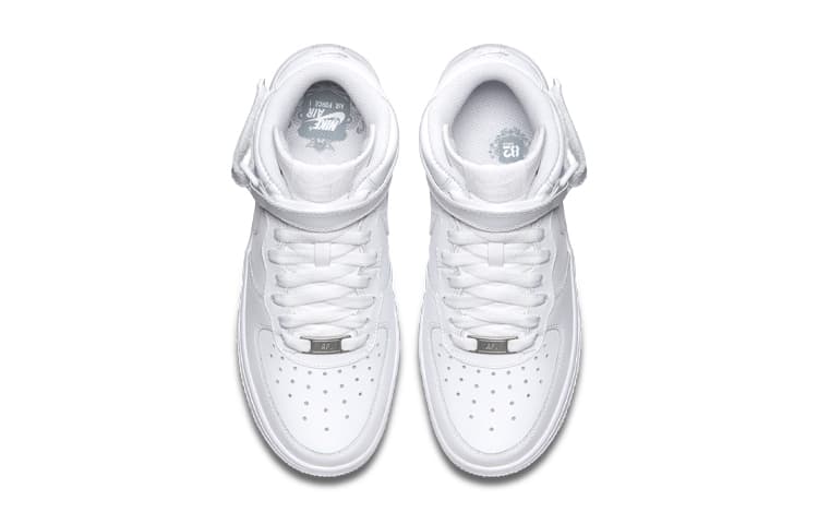 Nike Air Force 1 Mid White GS 6