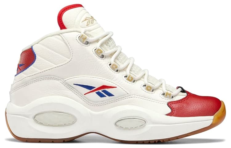 Reebok Question Mid White Red Blue 4