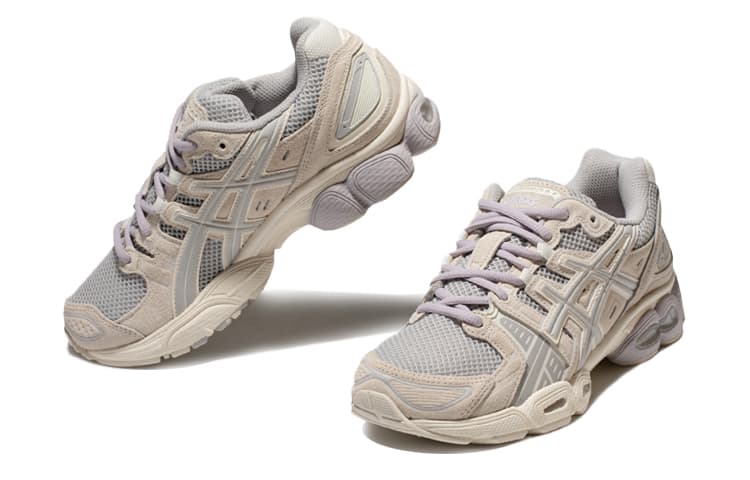 Asics Gel Nimbus 9 Oyster Grey Birch Women's 5