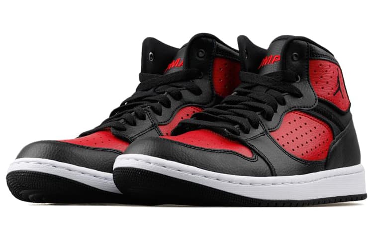 JORDAN Access Black Gym Red White 6