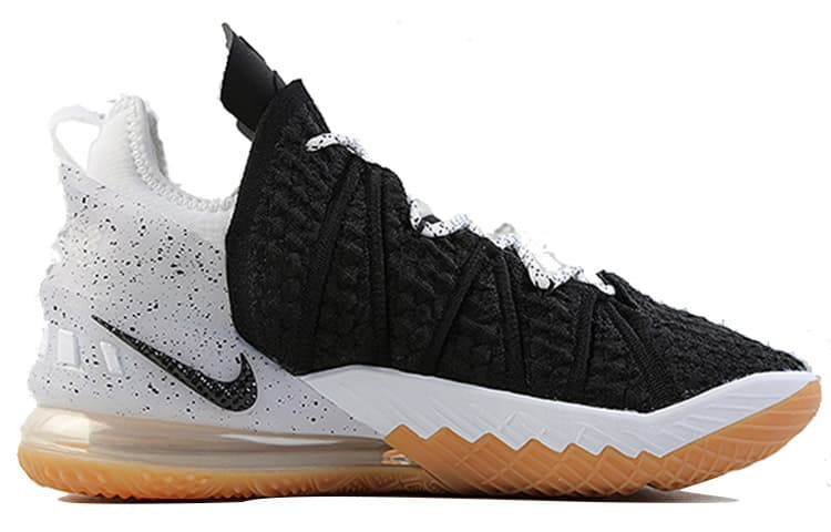 Nike LeBron 18 EP 'Black White Gum' 4