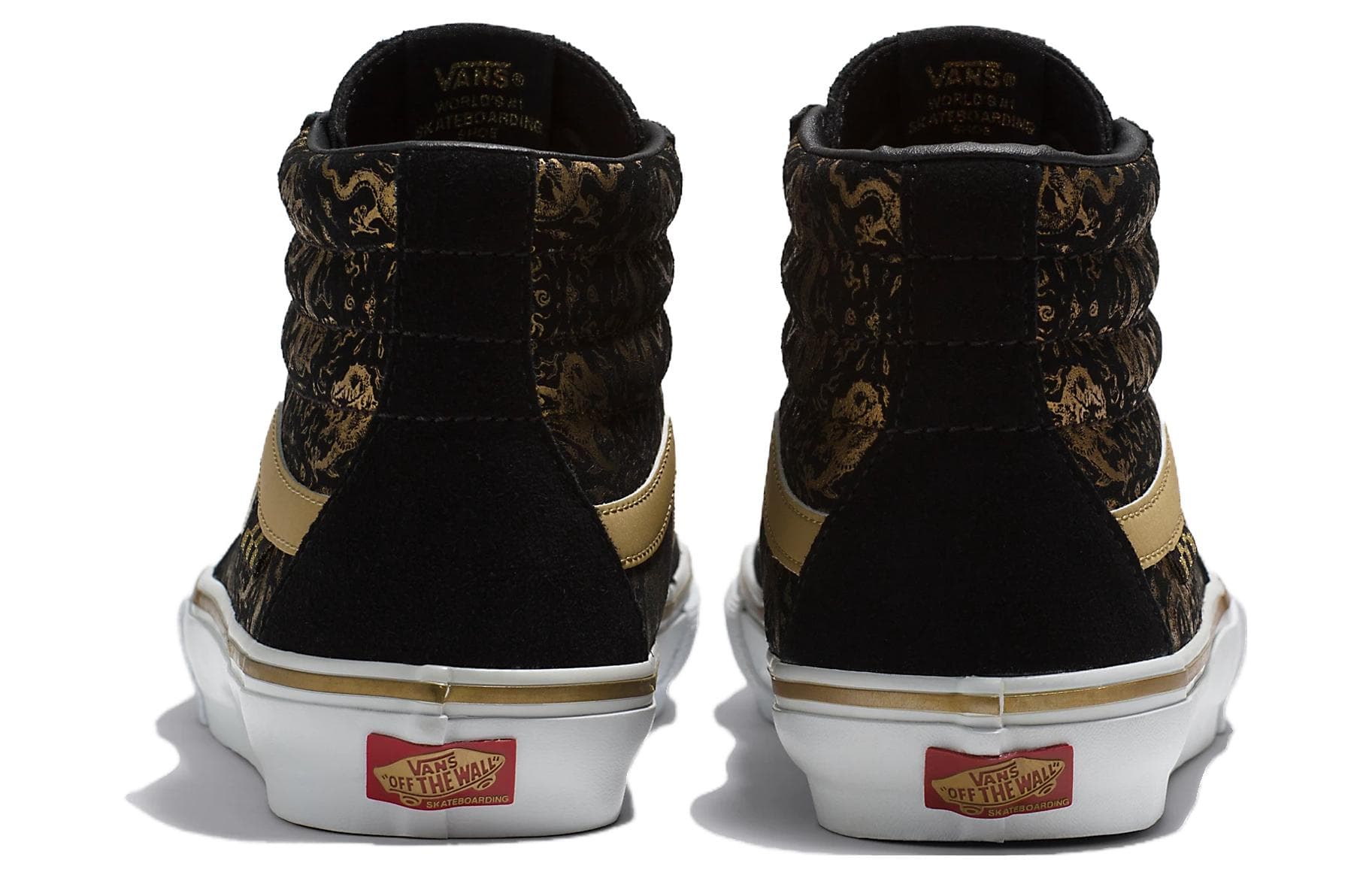 Vans Sk8 Hi Chinese New Year 'Black Gold' 5