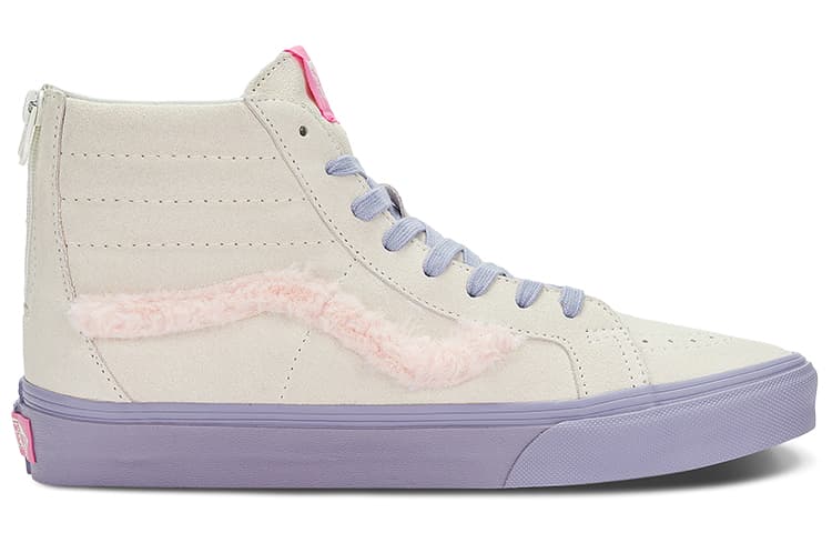 Vans SK8 HI 'Cream Purple Pink' 4
