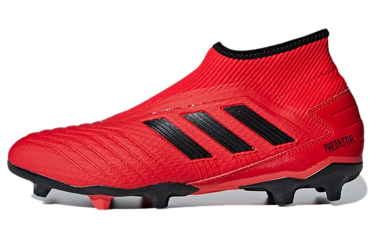 adidas Predator 19.3 Laceless FG 'Active Red Black'