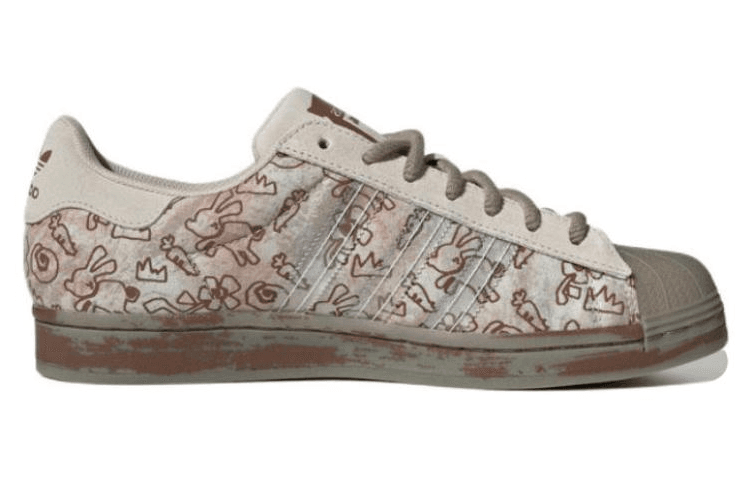 Superstar Melting Sadness X Adidas Originals 'Allover Graphics - Clear Brown' 4