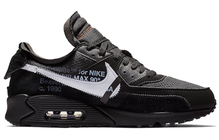 Nike Air Max 90 Off White Black 4