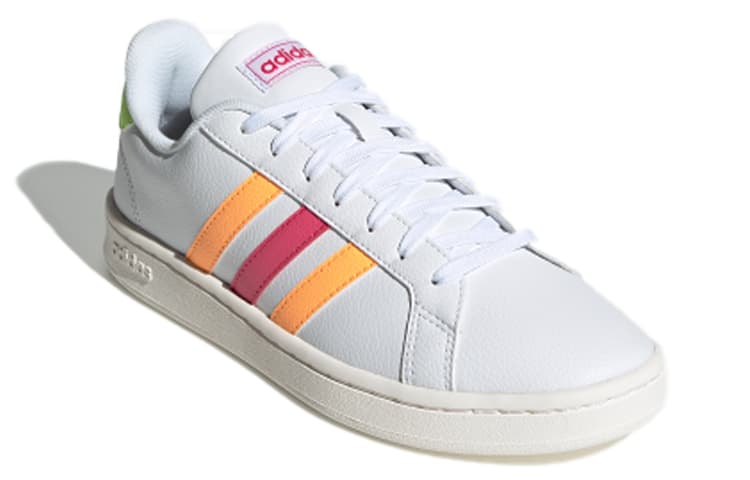 Adidas Neo Grand Court 'White Pink Orange' Women's 2