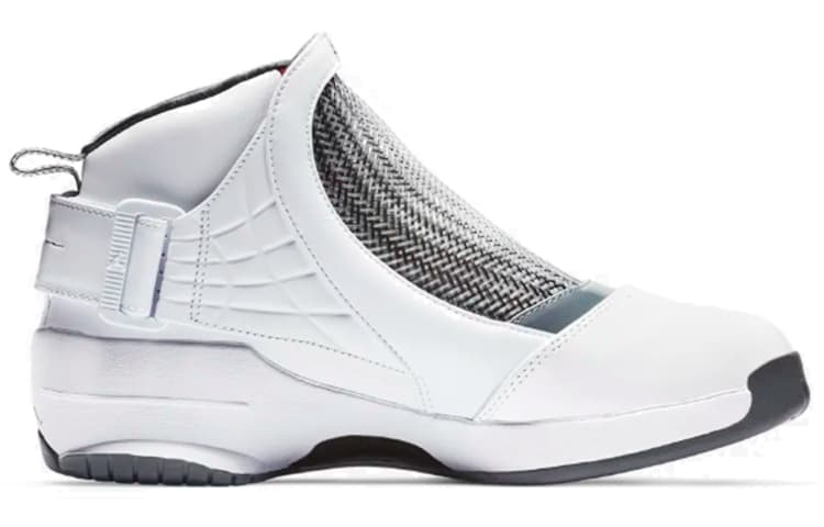 JORDAN 19 Retro White Flint Grey 3