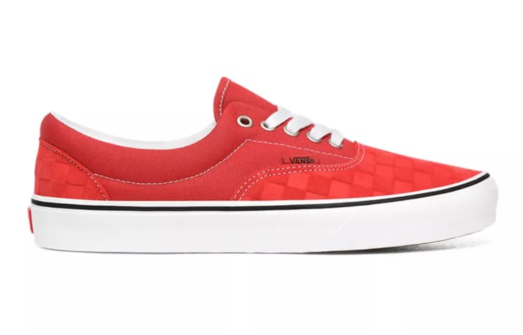 Era Vans 'Deboss Checkerboard Pompeian Red' 4