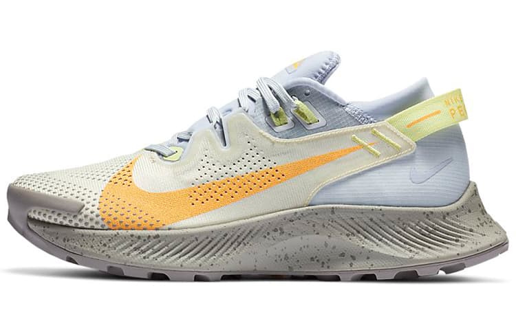 Nike Pegasus Trail 2 Pure Platinum Fossil Laser Orange Women's 2