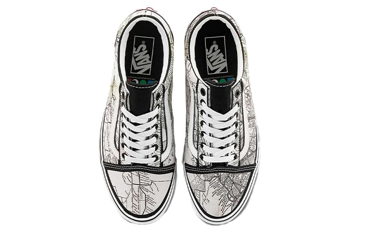 Old Skool Moca X Vans 'Frances Stark Maps' 6