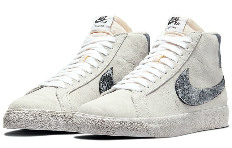 Nike Sb Blazer Mid Faded Sail Black 6