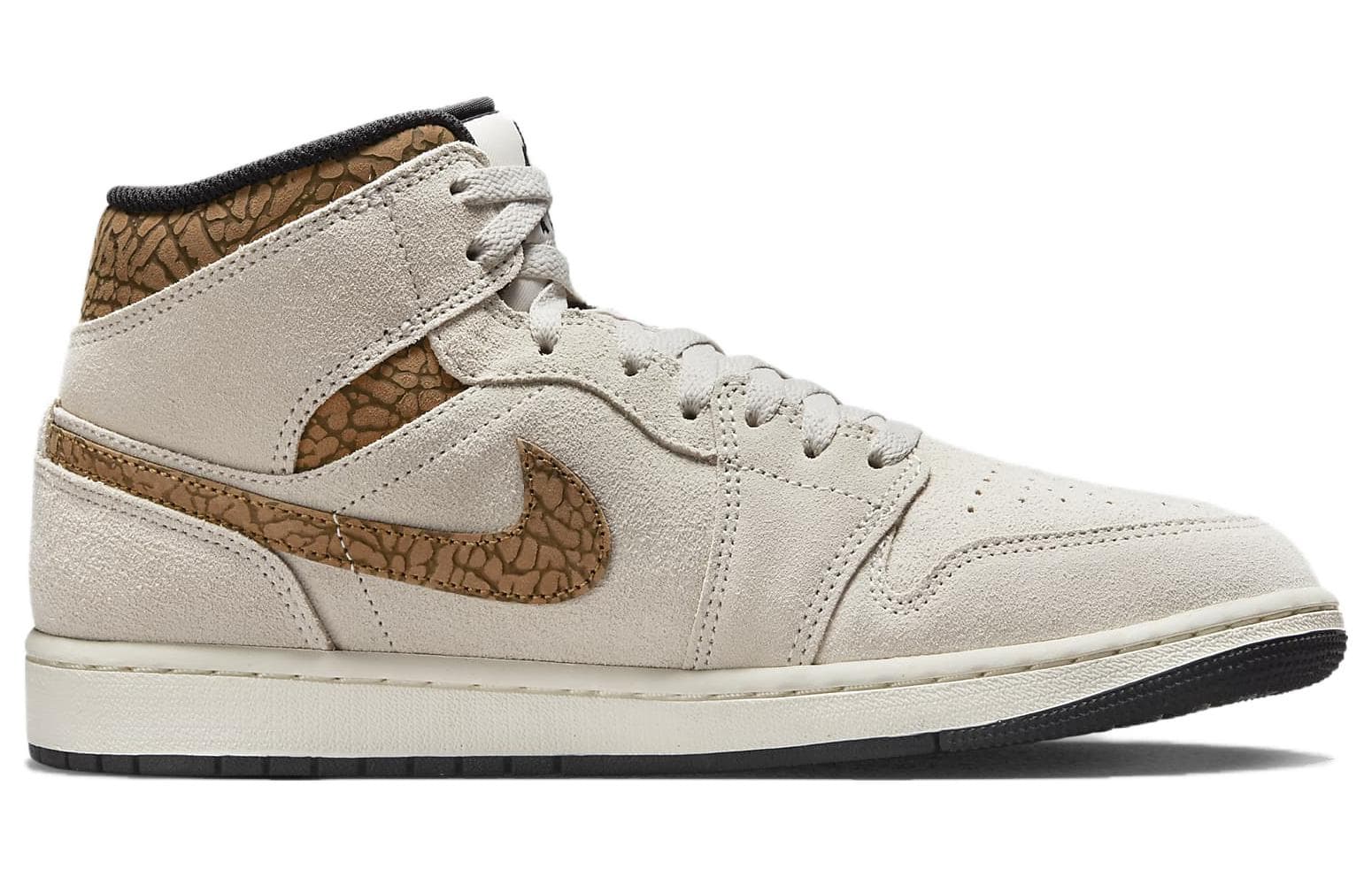 JORDAN 1 Mid Se Brown Elephant 4