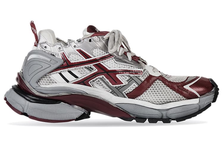 Balenciaga Runner Burgundy Women's 3
