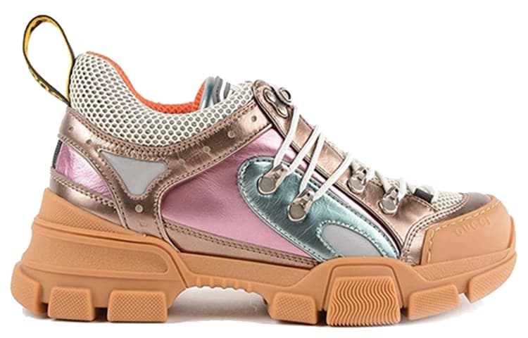 GUCCI Flashtrek Brown Women's 4