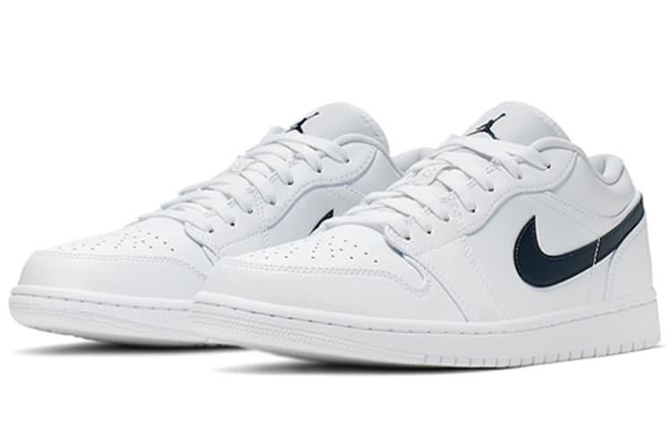 JORDAN 1 Low White Obsidian 6