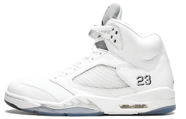 JORDAN 5 Retro Metallic White 2015 2