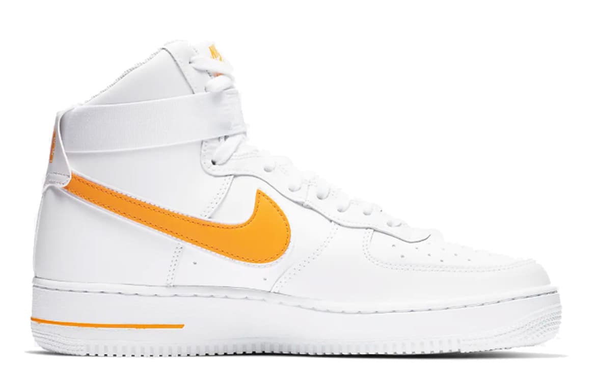 Nike Air Force 1 High White University Gold 4