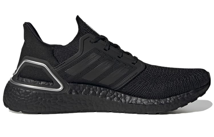 Adidas Ultra Boost 20 Core Black Silver Metallic 4