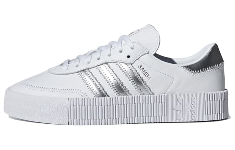 Adidas Originals Sambarose Cloud White Silver Women's 4