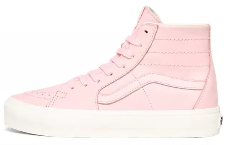 Vans Soft Leather SK8 Hi Pink 2