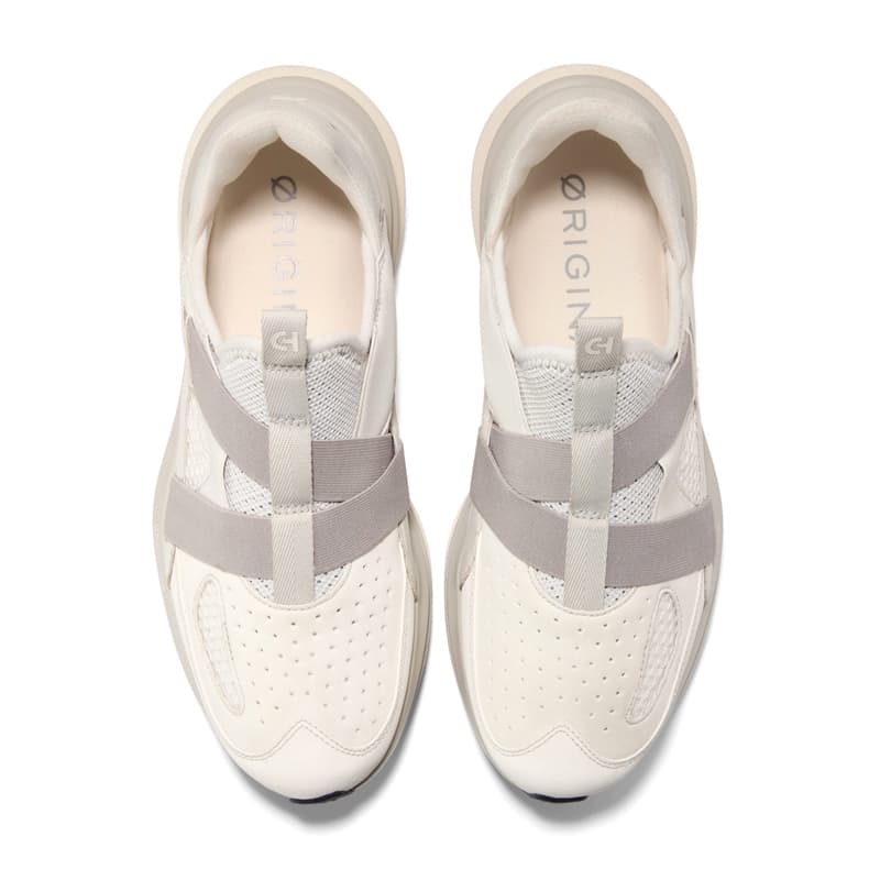 COLE HAAN RUNNING Series Fashion Trendy Comfortable Versatile Cushioned Slip-Resistant Wear-Resistant Breathable Supportive Responsive Low-Top Casual Shoes Men's Beige Gift Box Edition 6