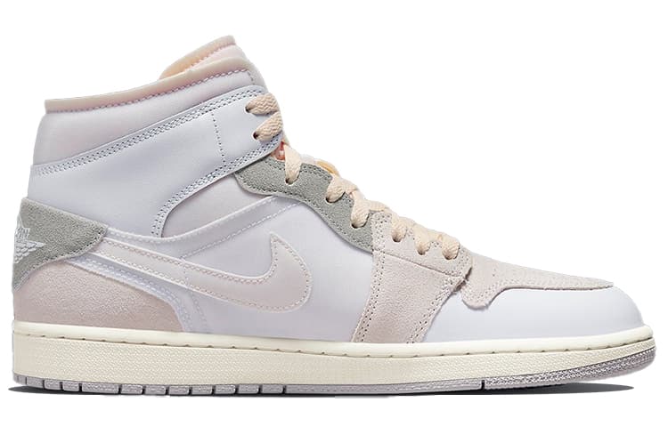 JORDAN 1 Mid Se Craft Inside Out White Grey 3